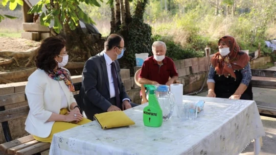 Güner ailesinden şehit ailelerine ziyaret