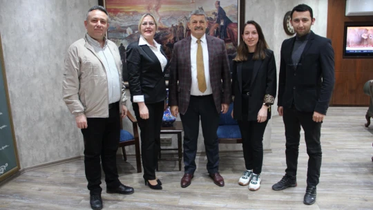 Yeni Yönetim'den Arslan ve Akın'a ziyaret