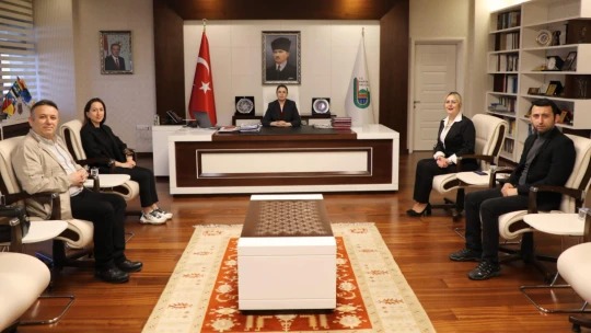 Yeni Yönetim'den Arslan ve Akın'a ziyaret