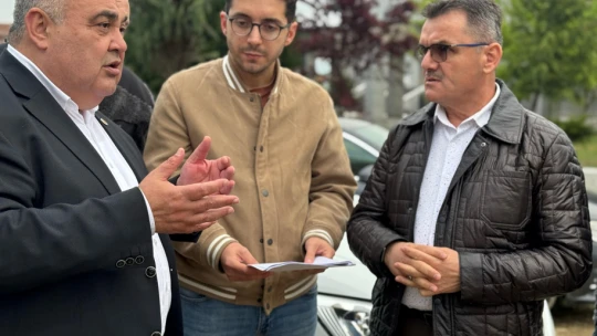 Aldatmaz kavşak projesini yerinde inceledi