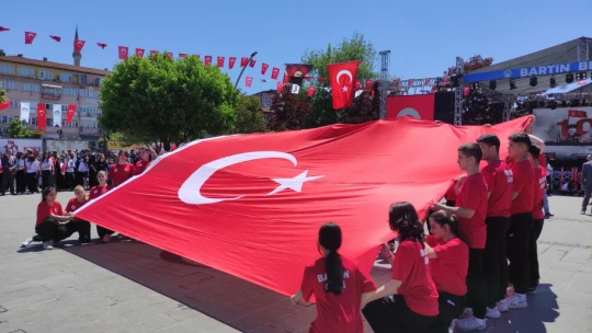Bartın 19 Mayıs'ı coşkuyla kutladı