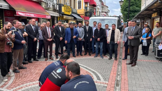 Belediyeye 6 yeni araç takviyesi