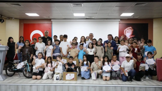 'Bartın Okuyor' ve 'Dilimizin Zenginlikleri' projelerinde ödül zamanı