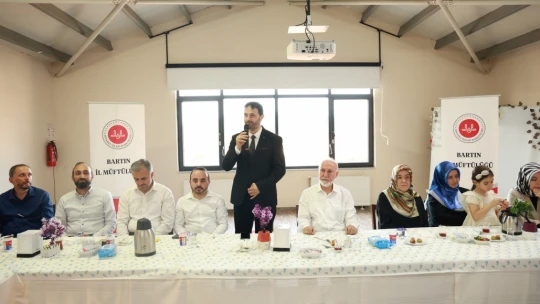 Bartın'a veda ettiler