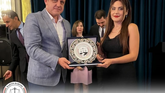 Bartın Adliyesinde Veda
