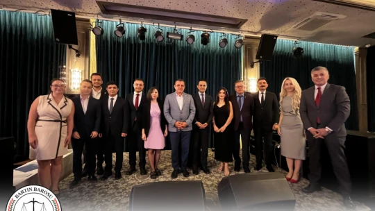 Bartın Adliyesinde Veda
