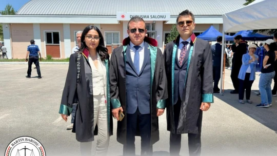 Davayı Baro Başkanı Nail Öztürk de takip etti