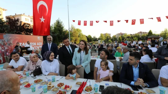 Şehit ve Gazilerimiz Onuruna Vefa Yemeği