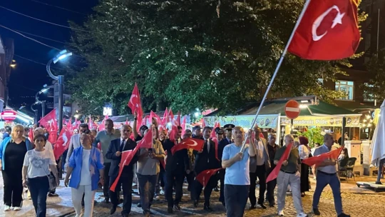 Amasra, Ulus ve Kurucaşile 15 Temmuz'da tek yürek