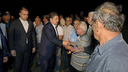 Bakan Tunç Eldeş Köyü'nde