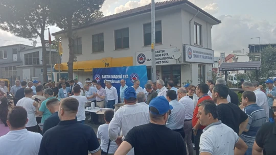 Bartın Sanayi Sitesi'nde Aşure Buluşması