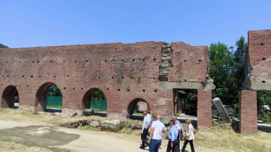 Amasra'da tarihe ışık tutan kazılar yerinde incelendi
