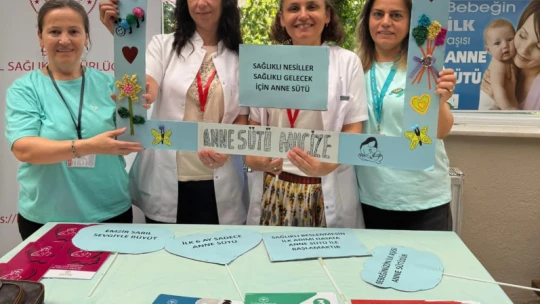 'Anne sütü, yaşamın en sağlıklı başlangıcı'