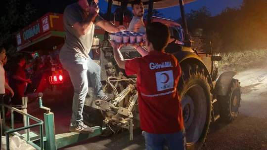 Havadan Karadan Müdahale Bartın'da Yangın Söndürüldü