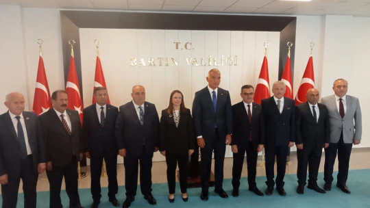 Bakan Ersoy Bartın Valiliğini Ziyaret Etti