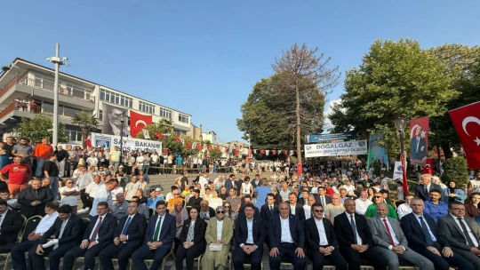 Amasra'da Doğalgaz Ateşi Yandı