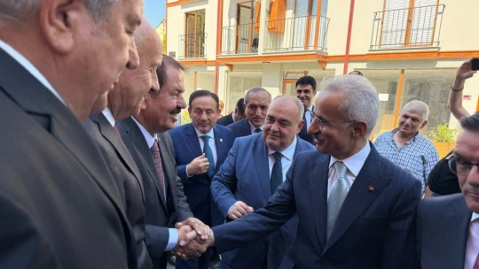 Ulaştırma Bakanı Uraloğlu Bartın'da