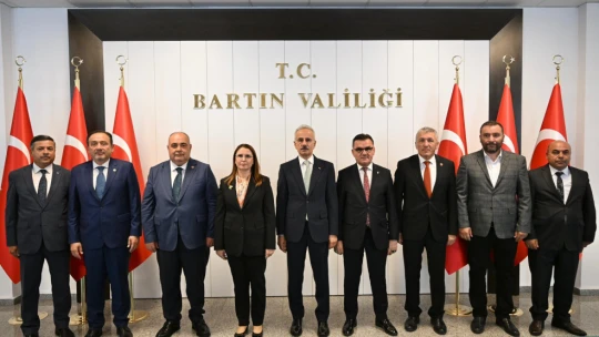 Ulaştırma Bakanı Uraloğlu Bartın'da