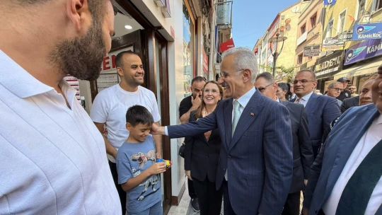 Ulaştırma Bakanı Uraloğlu Bartın'da