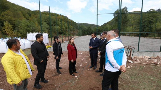 Vali Arslan Kurucaşile'de Proje ve Yatırımları İnceledi