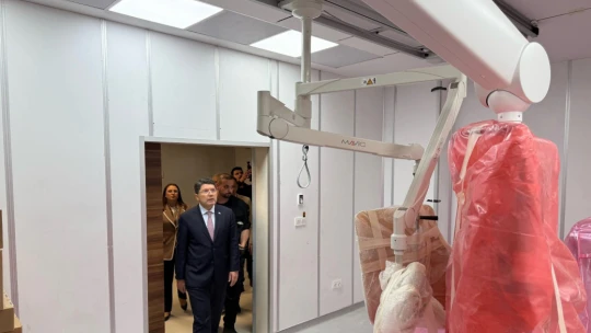 Tunç, Yeni Bartın Devlet Hastanesi'nde İncelemelerde Bulundu