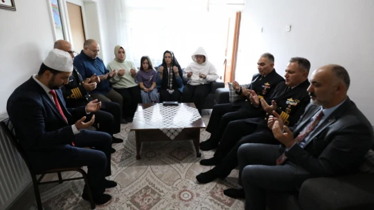 Şehit Hilmi Yaman'ın Ailesine 'Şehadet Belgesi' Teslim Edildi