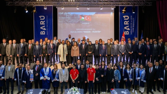 Tunç Filistin ile İlgili Mesajlarını Bartın'dan Verdi