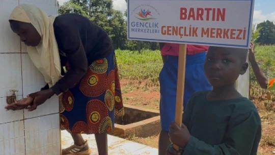 Bartın Gençlik Merkezi'nden Uganda'ya 'Bir Damla Umut'