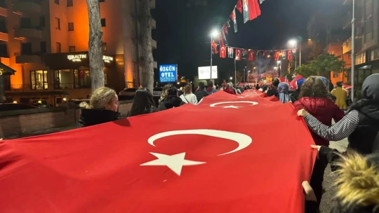 Amasra, Ulus ve Kurucaşile Cumhuriyet İçin Yürüdü!