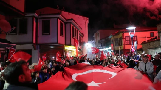 Cumhuriyet Coşkusu Sokaklara Sığmadı!