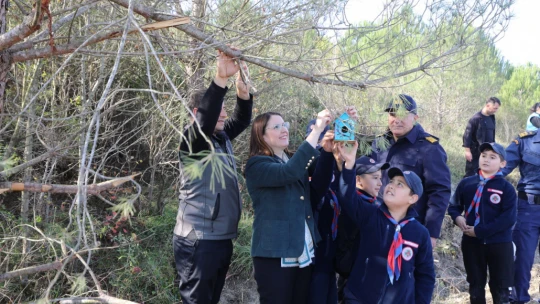 Yeşil Vatan İçin Binlerce Fidan Dikildi