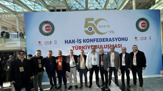 HAK-İŞ'in 50. Yılı Ankara'da Kutlandı