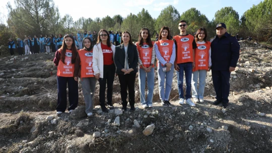 Yeşil Vatan İçin Binlerce Fidan Dikildi