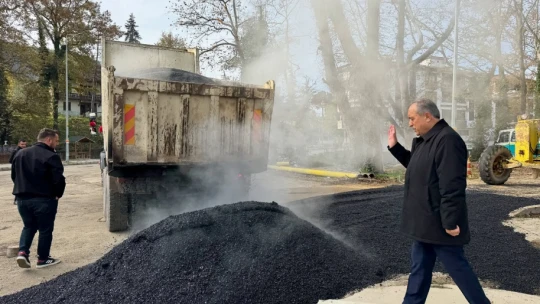 Zübeyde Hanım Caddesi'nde Asfalt Çalışmaları Başladı