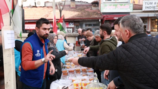 Bartın'da Filistin İçin Kardeşlik Çarşısı