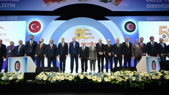 HAK-İŞ'in 50. Yılı Ankara'da Kutlandı