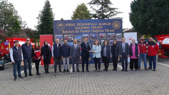 96 Çiftçiye Basınçlı Su Tankeri