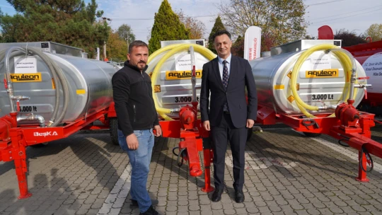 96 Çiftçiye Basınçlı Su Tankeri