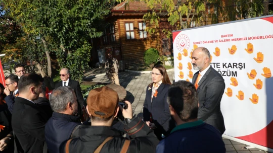 Bartın'dan 'Şiddete Karşı Bir Sözüm Var' Mesajı