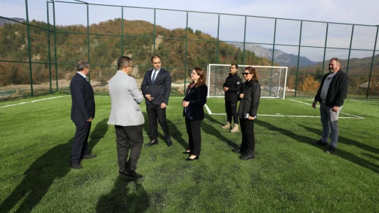 Vali Arslan'dan Ulus'ta Eğitim ve Yatırım Turu