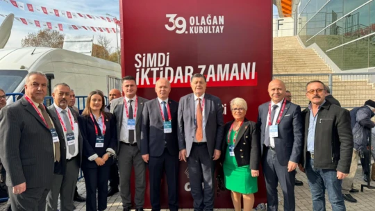 İl Başkanı Akyol, Kurultayda Divan Üyesi Olarak Görev Aldı