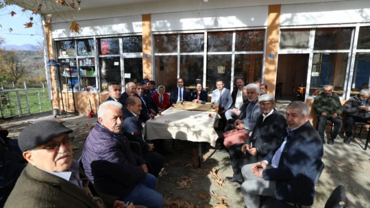 Vali Arslan'dan Ulus'ta Eğitim ve Yatırım Turu