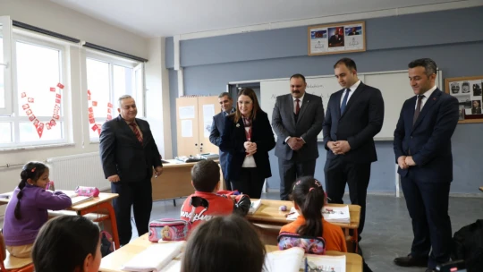 Vali Arslan'dan Ulus'ta Eğitim ve Yatırım Turu