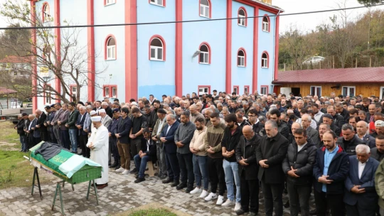 Küçükkızılkum Köyü Muhtarı Recep Denizer Son Yolculuğuna Uğurlandı