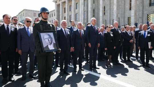 Bartınlı Eski TBMM Başkanı Karakaş Son Yolculuğuna Uğurlandı