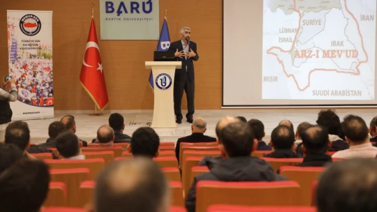Sinan Akılotu Bartın'da 'Sumud'u Anlattı