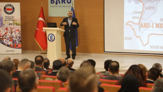 Sinan Akılotu Bartın'da 'Sumud'u Anlattı