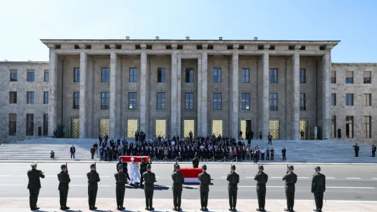Bartınlı Eski TBMM Başkanı Karakaş Son Yolculuğuna Uğurlandı