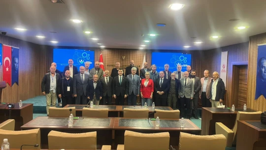 Karaman ve Federasyon Heyeti Başkan Tepe'yi Ziyaret Etti