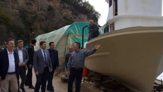 Kurucaşile'deki tekne imalatçılarının yer sorunu çözüldü